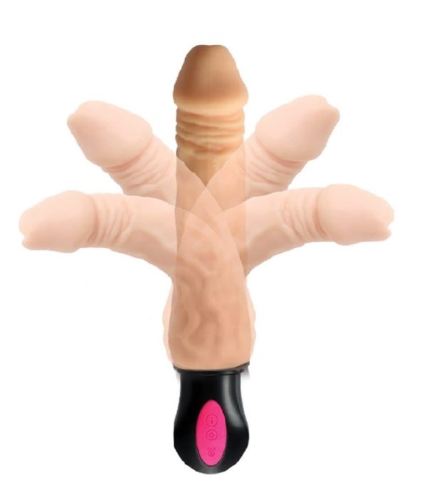 360° Rotating 12 Speed Flesh Vibrator