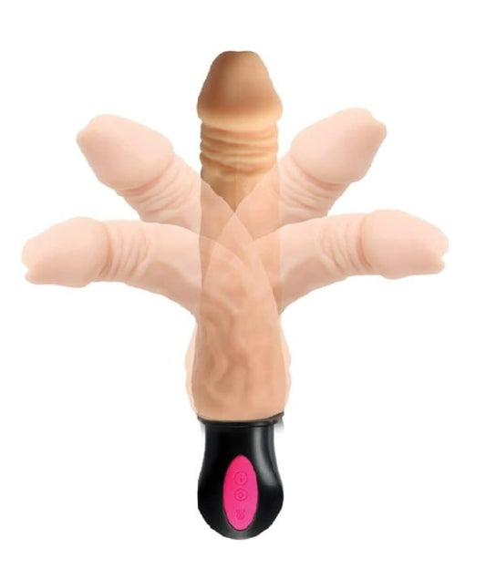 360° Rotating 12 Speed Flesh Vibrator