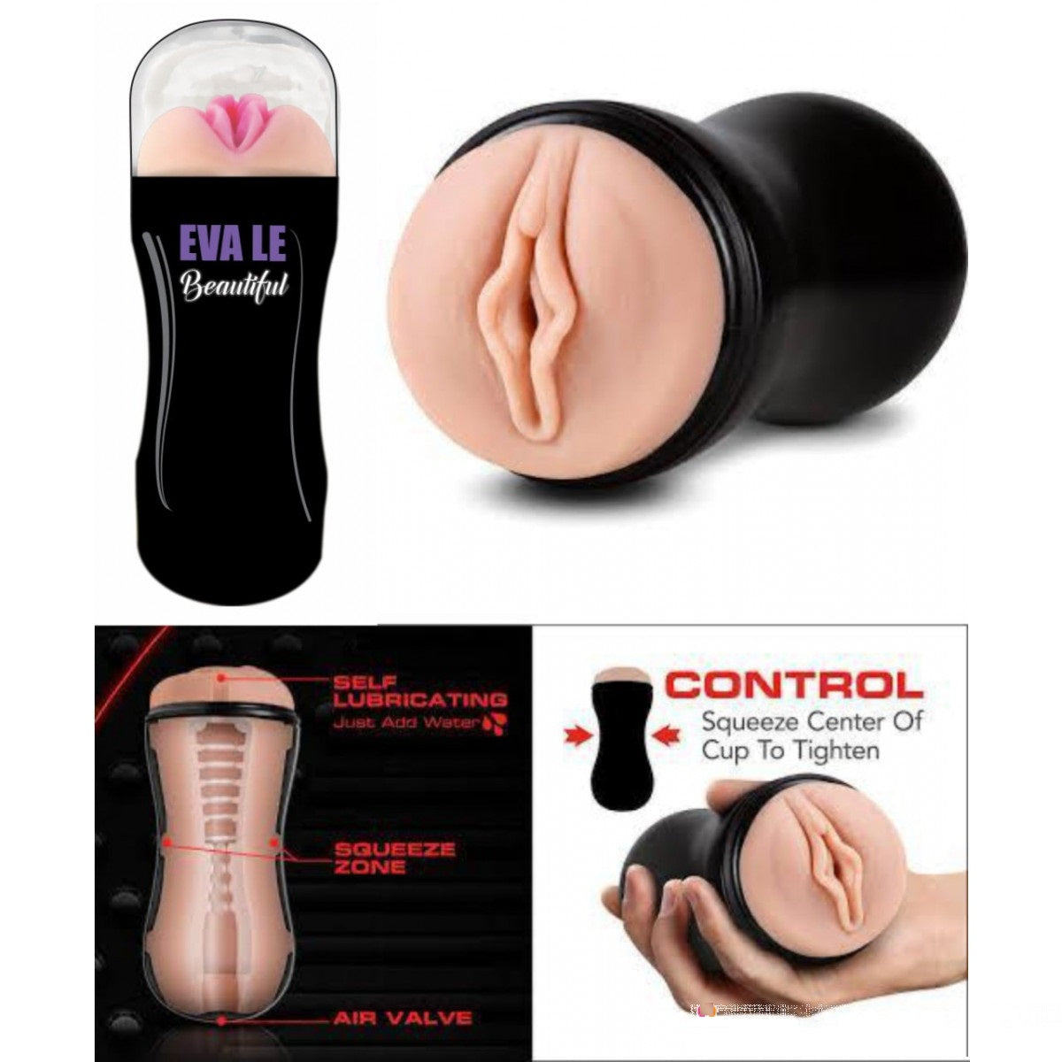 Eva Le  Masturbator Cup For Men