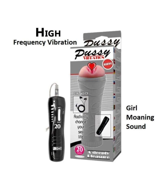 20 Speed Vibrating Fleshlight With Sex Voice