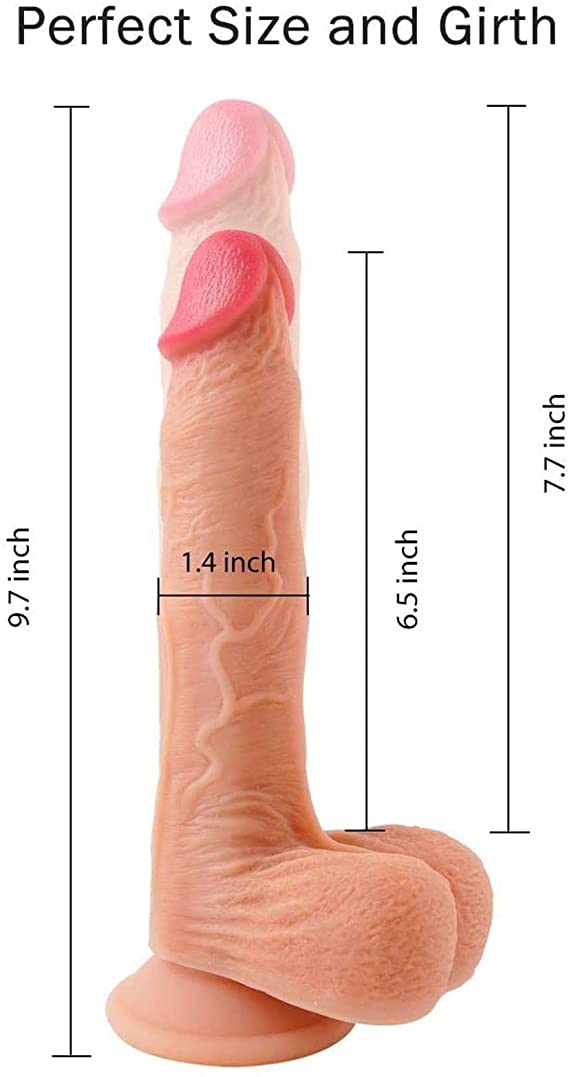 10 Inch 7 Speed Thrusting Dildo Vibrator Sex Toy for Women online in india