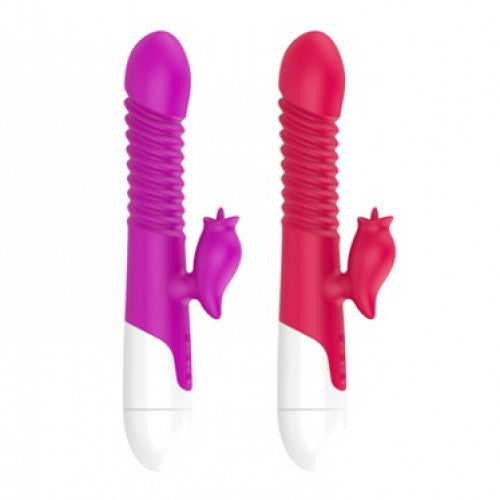 Thrusting Tongue Vibrator For G Spot Clitoris Stimulation