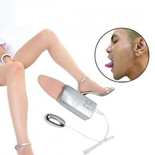 Real Skin Vibrating Tongue Stimulator