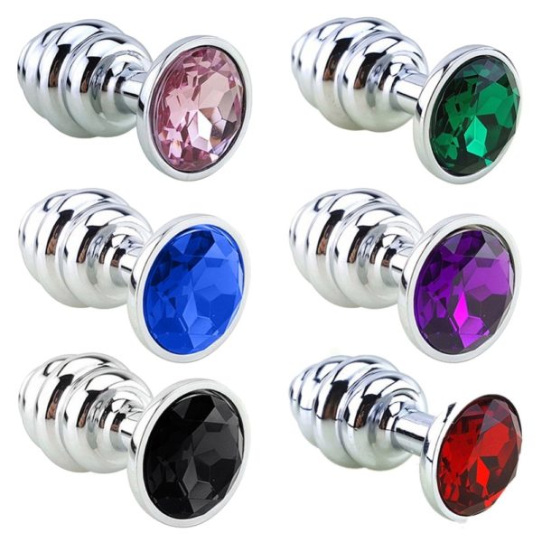 Buy Spiral Beads Stainless Steel Metal Butt Plug Online-18Care Sex Toys Buy Spiral Beads Stainless Steel Metal Butt Plug Online-18Care Sex Toys