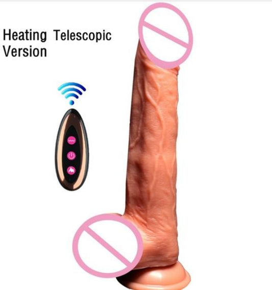 Telescopic Wireless Remote Control Heating Vibrators In India