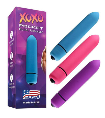 XOXO Pocket Bullet Vibrator Sex Toys XOXO Pocket Bullet Vibrator Sex Toys