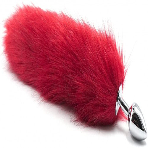 Fox Tail Butt Stainless Steel Anal Plug In India
