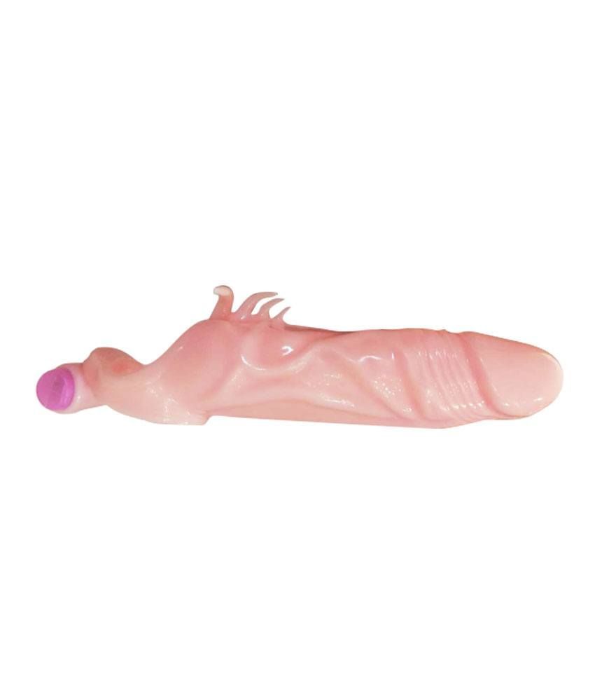 Vibrating Penis Extender Reusable Sleeve In India