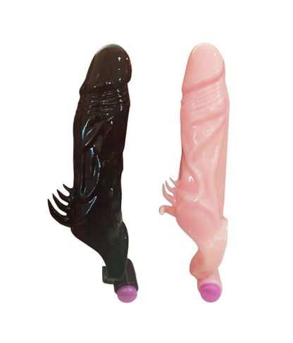 Vibrating Penis Extender Reusable Sleeve